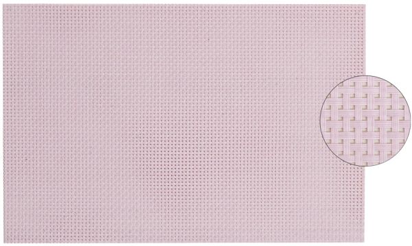 Tischset Platzset ELEGANCE rosa gewebt 1 Stk. abwaschbar 45x30 cm  Kunststoff kaufen
