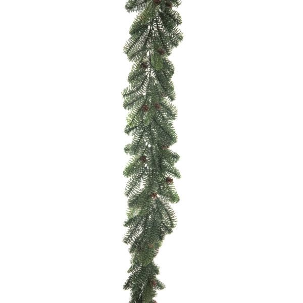 Weihnachtsgirlande Kiefernzweig aus Kunststoff in grün 183 cm