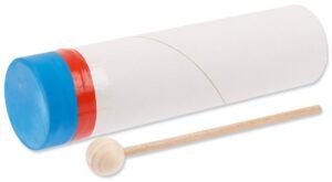 matches21 - Webshop Ballontrommel Rassel Trommel Karton Bastelset Bausatz fuer Kinder ab 4 Jahren 118487 1 4