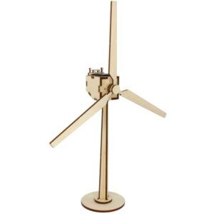 matches21 - Webshop Bastelset Windgenerator Bausatz Solar gelaserte Holzteile fuer Kinder ab 10 Jahren 122713 1 7