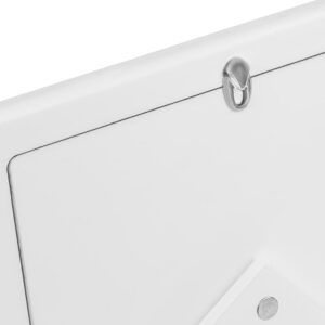 matches21 - Webshop Bilderrahmen Fotorahmen Metall silberfarben Struktur edel Hoch Quer 3 Formate 124954 15 1 17