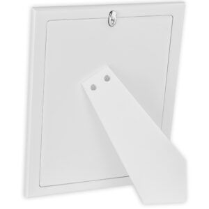 matches21 - Webshop Bilderrahmen Fotorahmen Metall silberfarben Struktur edel Hoch Quer 3 Formate 124955 10 1 15