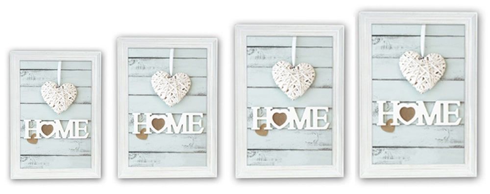 matches21 - Webshop Bilderrahmen Fotorahmen Wechselrahmen Holz weiss Shabby Profil gekehlt 4 Formate 119208 1 13