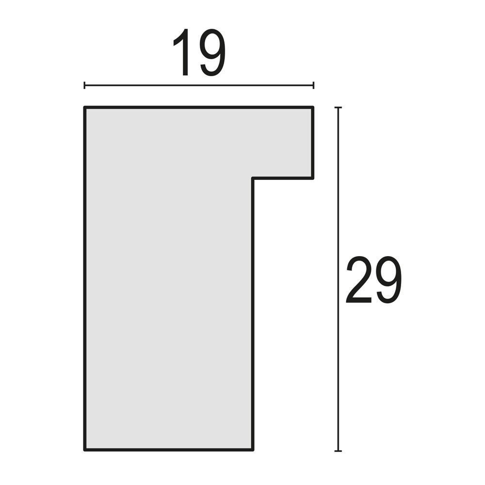 matches21 - Webshop Bilderrahmen Holz weiss einfarbig breit dick Passepartouts Hoch Quer 4 Formate 125004 6 1 21
