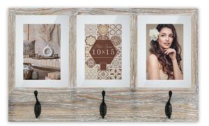 matches21 - Webshop Bilderrahmen Holzrahmen Collage 3 Bilder und Haken 1 Stk 3x 10x15 cm 121643 1 16