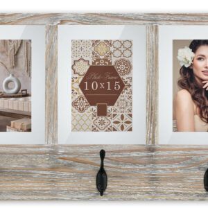 matches21 - Webshop Bilderrahmen Holzrahmen Collage 3 Bilder und Haken 1 Stk 3x 10x15 cm 121643 1 8