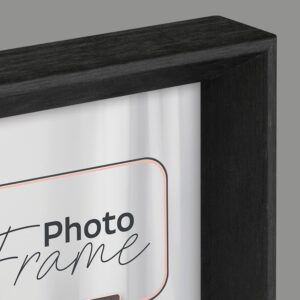 matches21 - Webshop Bilderrahmen Holzrahmen Wechselrahmen Portraetrahmen Holz schwarz 1 Stk 4 Formate 121654 6 1 14