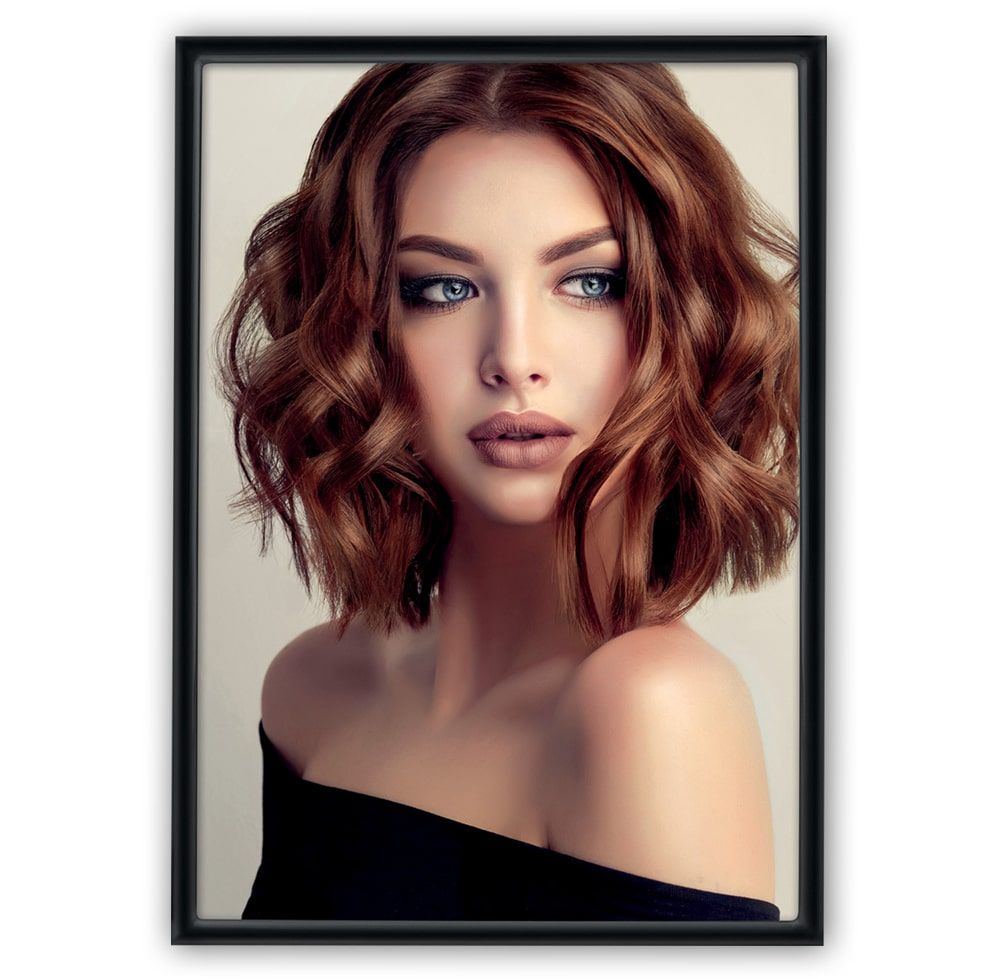 matches21 Bilderrahmen Samt Rueckwand Fotorahmen Rahmen Metall schwarz Basic 1 Stk 4 Formate 121590 1 1 2