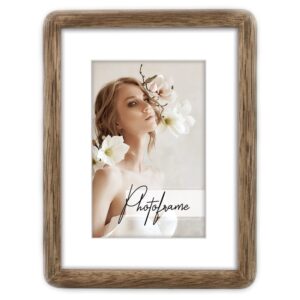 matches21 - Webshop Bilderrahmen Wechselrahmen Fotorahmen Rahmen Holz braun runde Ecken 1 Stk 3 Formate 121570 2 1 8
