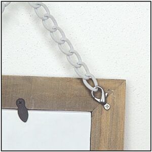 matches21 - Webshop Bilderrahmen Wechselrahmen Fotos Rahmen Holz weiss Shabby Style und Kette 4 Formate 119222 5 1 12