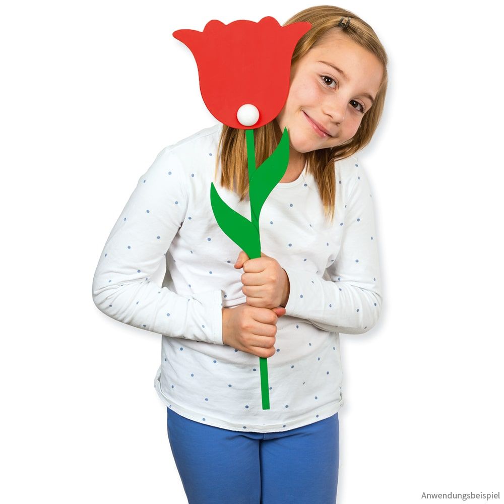 matches21 - Webshop Blume Laubsaegevorlage Bastelset Geschenk basteln und bemalen fuer Kinder ab 7 Jahren 118838 5 1 6