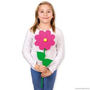 matches21 - Webshop Blume Laubsaegevorlage Bastelset Geschenk basteln und bemalen fuer Kinder ab 7 Jahren 118838 7 1 16