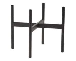 matches21 - Webshop Blumenstaender Staender Pflanzenstaender 4 Fuesse Metall anthrazit 1 Stk in 2 Groessen 123749 1 1 17