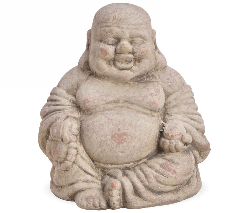 matches21 - Webshop Buddha Dekofigur sitzend Skulptur Ton Tonfigur Gartendeko 1 Stk 2 Groessen 116887 1 1 8