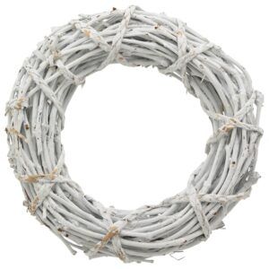 matches21 - Webshop Deko Kranz Tuerkranz Tischkranz aus Rattan weiss Naturmaterial 1 Stk 40x9 cm 118810 1 19