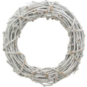 matches21 - Webshop Deko Kranz Tuerkranz Tischkranz aus Rattan weiss Naturmaterial 1 Stk 40x9 cm 118810 4 1 20