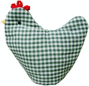 matches21 - Webshop Eierwaermer Huhn Landhaus gruen weiss kariert Eiwa 1 2