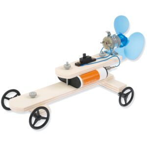 matches21 - Webshop Fahrzeug mit Propellerantrieb Holz Bausatz Kinder Werkset Bastelset ab 11 Jahren 101163 1 1 6