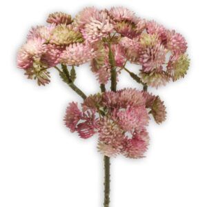 matches21 - Webshop Fetthenne Kunstblume Zweige Kunstpflanzen Dekopflanze 1 Stk 30 cm 5 Farben 120538 2 1 21