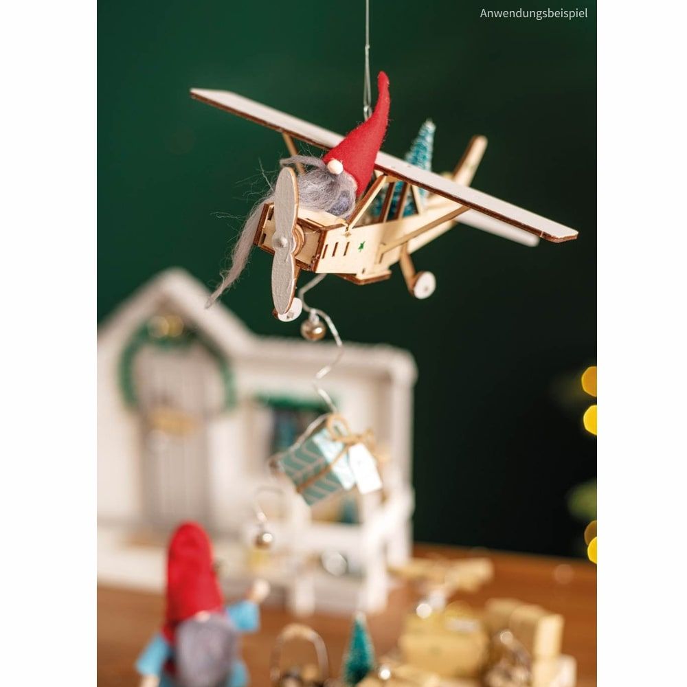 matches21 Flugzeug Cessna Flieger Holz Bausatz Bastelset vorgefertigt Kinder ab 8 Jahre 117026 2 1 5