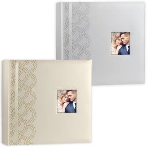 matches21 - Webshop Fotoalben Sammelbuecher Pergamin Seiten und Geschenkboxen 32x32 cm 1 Stk 2 Farben 121660 1 9
