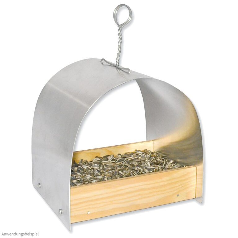 Matches21 Vogelhaus-Bausatz Aus Holz – DIY Bastelset Für Kinder Ab 11 Jahren – Mit Futterstelle, Natur-Design