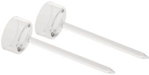 matches21 - Webshop Glas Teelichtstecker Teelichthalter Glasstecker fuer Teelichter 2er Set 4 5x15 cm 116070 1 5