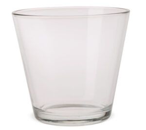 matches21 - Webshop Glastoepfe Glasvasen konische Form Blumenvasen Dekovase Glas klar 1 Stk 2 Groessen 123740 1 1 23