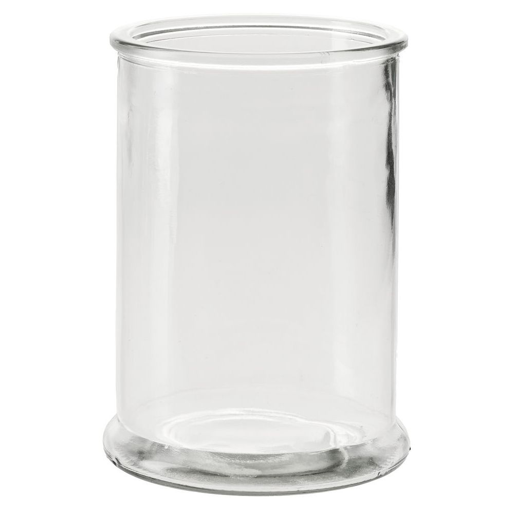 matches21 - Webshop Glasvasen Blumenvasen verstaerkter Rand Zylinderform Glas klar 1 Stk 2 Groessen 123737 1 1 12