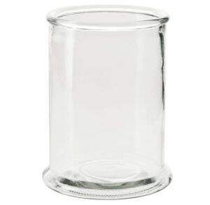 matches21 - Webshop Glasvasen Blumenvasen verstaerkter Rand Zylinderform Glas klar 1 Stk 2 Groessen 123737 2 1 18