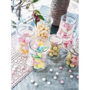 matches21 - Webshop Glasvasen Blumenvasen verstaerkter Rand Zylinderform Glas klar 1 Stk 2 Groessen 123737 3 1 19