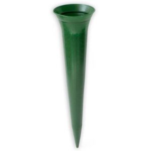 matches21 Grabvasen Nelken Grabdeko Steckvasen Kunststoff 7 5x34 cm 1 Stk in 2 Farben 121898 1 1 12