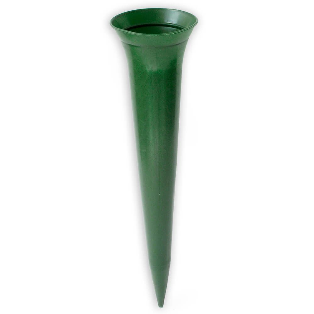 matches21 Grabvasen Nelken Grabdeko Steckvasen Kunststoff 7 5x34 cm 1 Stk in 2 Farben 121898 1 1 3