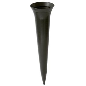 matches21 Grabvasen Nelken Grabdeko Steckvasen Kunststoff 7 5x34 cm 1 Stk in 2 Farben 121898 2 1 14