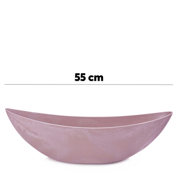 matches21 - Webshop Grosse Pflanzschale Blumenschale oval Jardiniere alt rosa 2 Groessen 127560 3 1 22