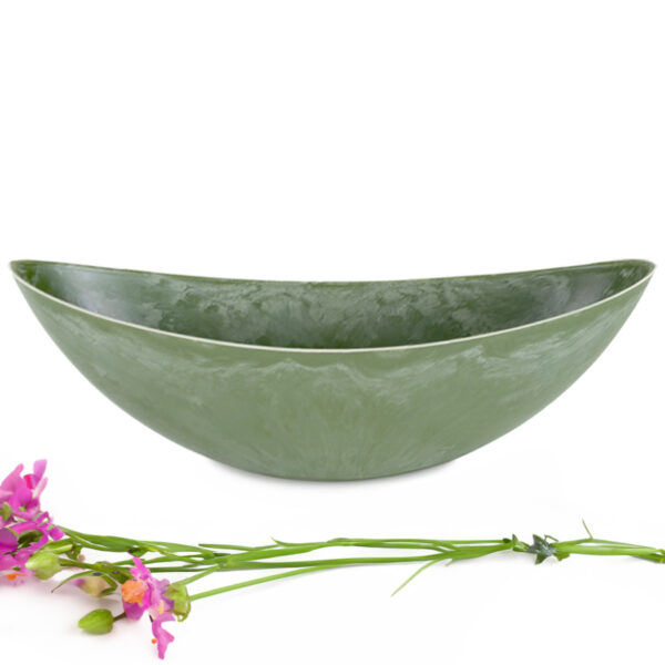 matches21 - Webshop Grosse Pflanzschale Blumenschale oval Jardiniere gruen 2 Groessen 127561 6 1 26