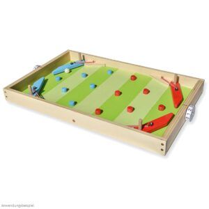 matches21 - Webshop Holz Flipper Pinball Automat Bausatz Kinder Bastelset Werkset ab 11 Jahren 111268 1 2