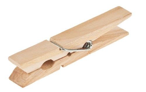 matches21 - Webshop Holz Waescheklammern 50 Stk Je 4 cm fuer Gesche 1 1 2