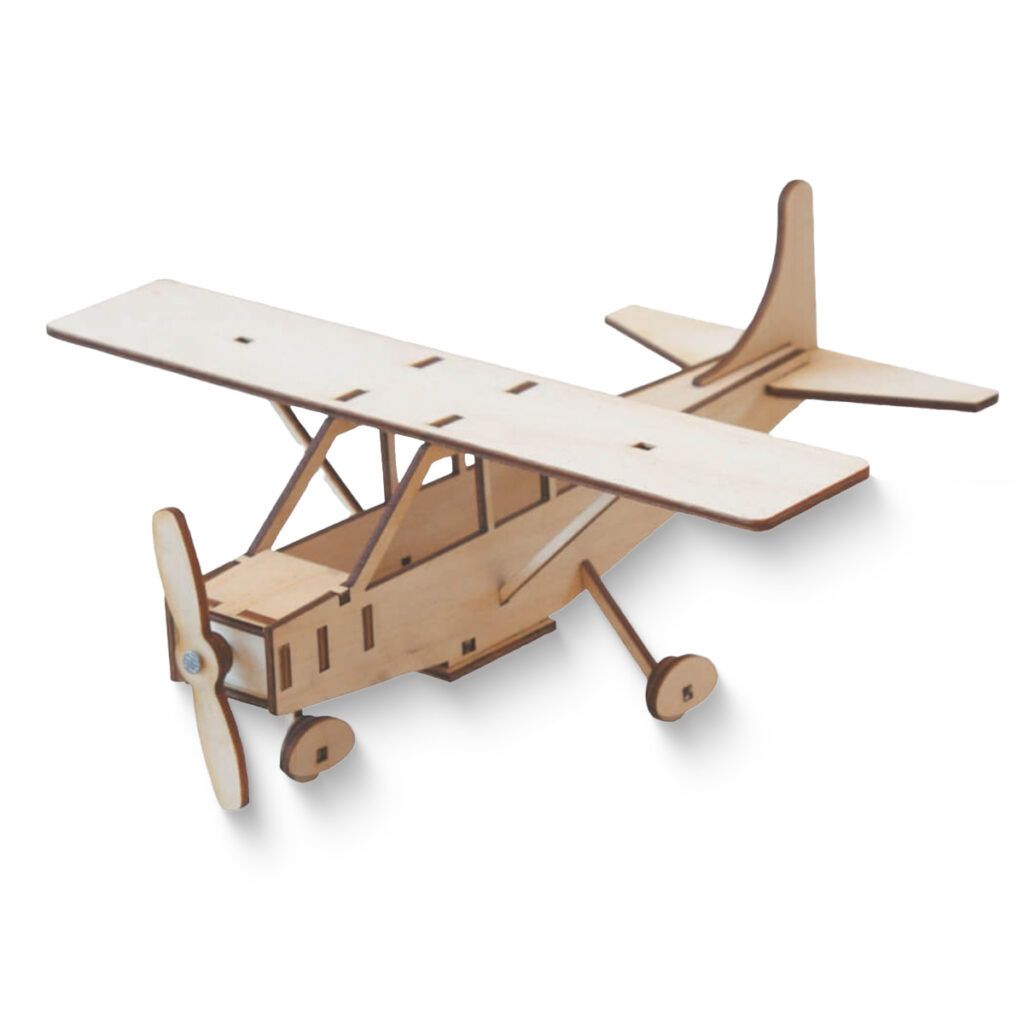 matches21 Holzbausatz Flugzeug Cessna Modell Bastelset 117026 1 1