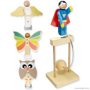 matches21 Holzbausatz Pendelfigur Bastelset 127593 1 1 9