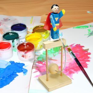 matches21 Holzbausatz Pendelfigur Bastelset 127593 6 1 14