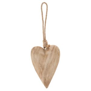 matches21 - Webshop Holzherzen Herzen haengend mit Kordel Haengedeko aus Holz natur 1 Stk in 2 Groessen 123754 2 1 12