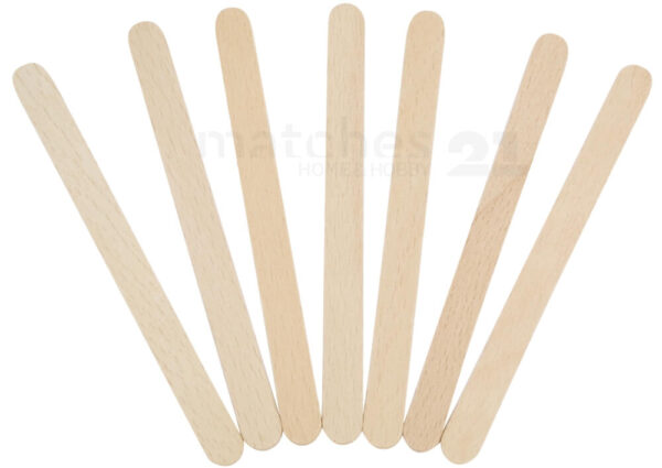 matches21 - Webshop Holzstaebchen Holzspatel Bastelholz Holz Eissti 10 1 1