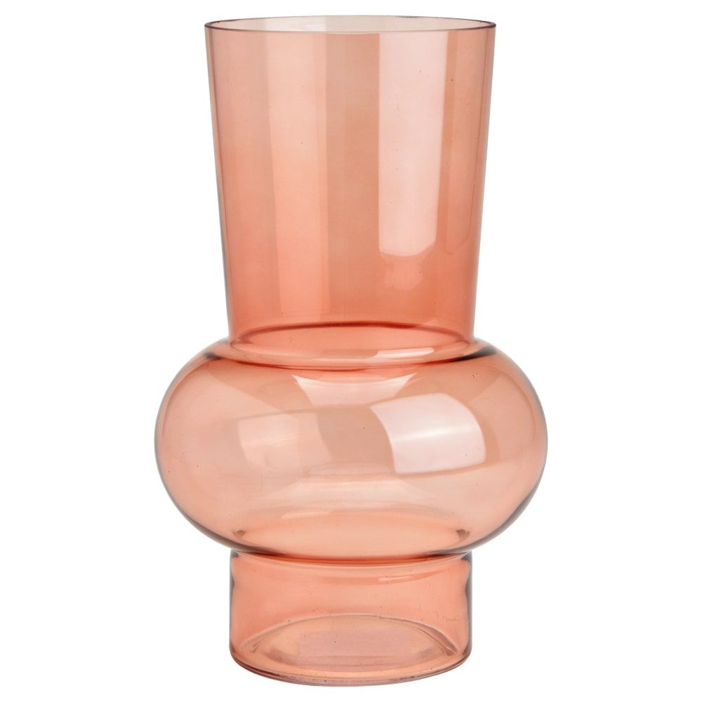 matches21 - Webshop Huebsche Blumenvasen modern rosa Vasen Glas in 2 Groessen 126486 2 1 9