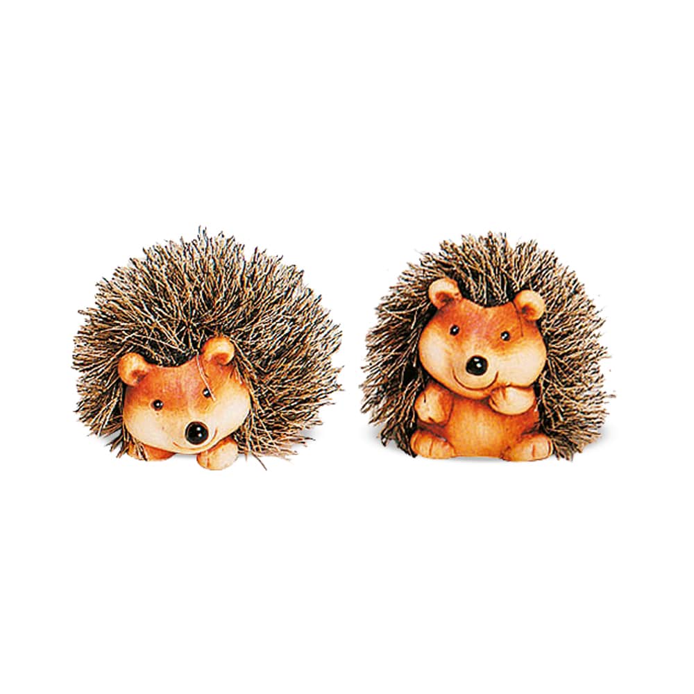 matches21 - Webshop Igel Deko Figur Herbst Deko 1 Stueck sitzend ODER stehend Herbstdeko 8 cm 123012 2 1 1