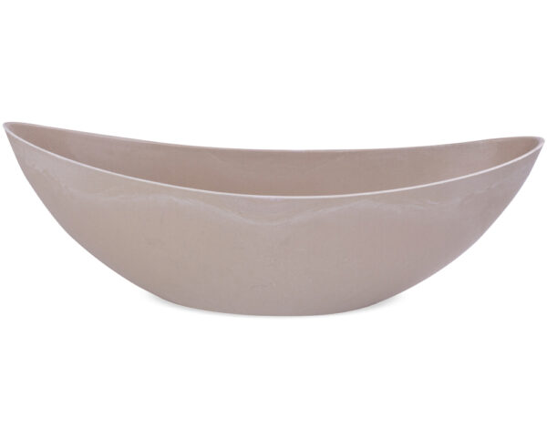 matches21 - Webshop Jardiniere Pflanzschalen Kunststoff Dekoschalen used sand oval 1 Stk in 2 Groessen 123654 2 2 29