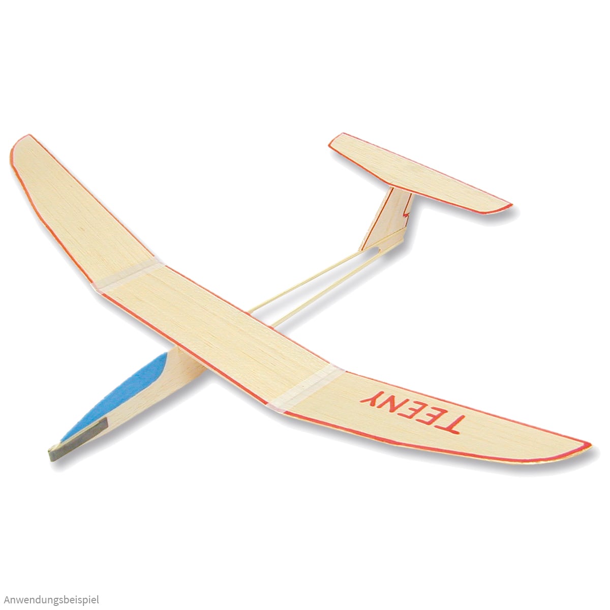 Jumbo Segelflieger Flugzeug 60 cm Bausatz Kinder Werkset Bastelset ab 11 Jahren