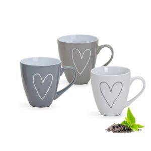 matches21 - Webshop Jumbotassen Herzchen 3er Set Tassen XXL Kaffeetassen 114205 1 13