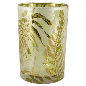 matches21 - Webshop Kerzenhalter Glas mit schoenen Monstera Muster Windlicht 2 Groessen 126457 1 1 7