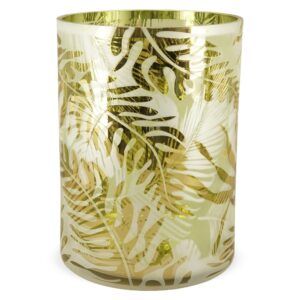 matches21 - Webshop Kerzenhalter Glas mit schoenen Monstera Muster Windlicht 2 Groessen 126457 4 1 8